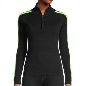 NWT Striped Knitted Track Jacket/Sweater